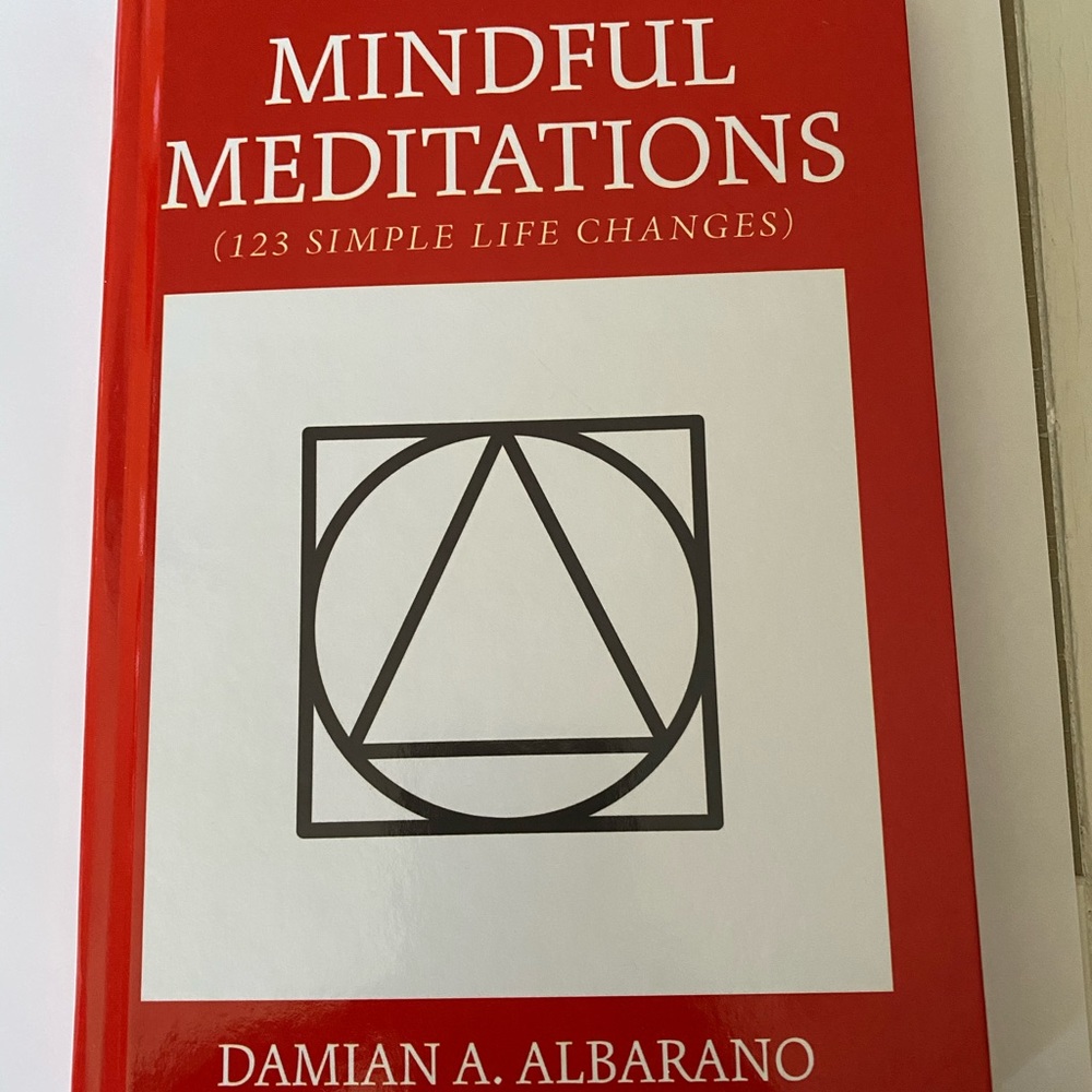 author signed copies of Mindful Meditations.
